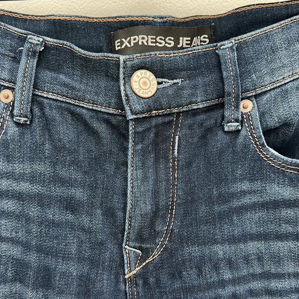 Express mid rise leggings jeans - Picture 4 of 5